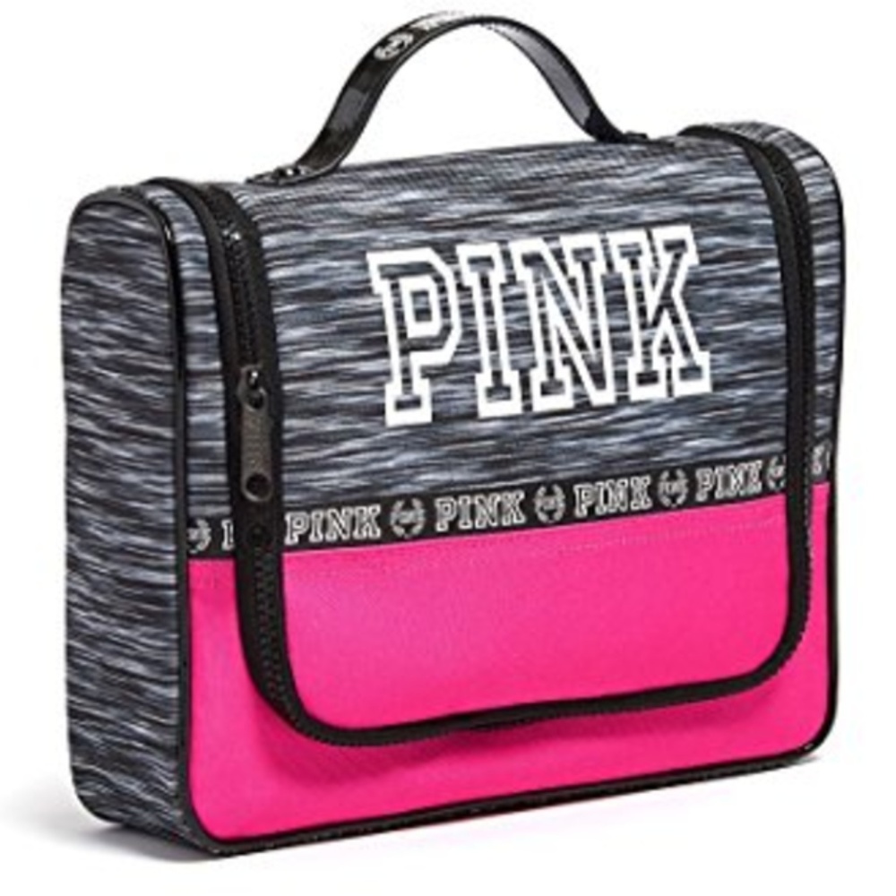 VS PINK Hanging travel cosmetic case bag